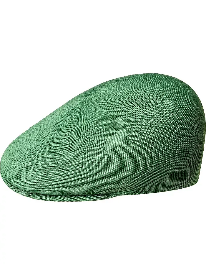 Мужские бесшовные кепки Tropic 507 Ivy и плоские кепки Kangol — изображение 1 из 2, зеленый