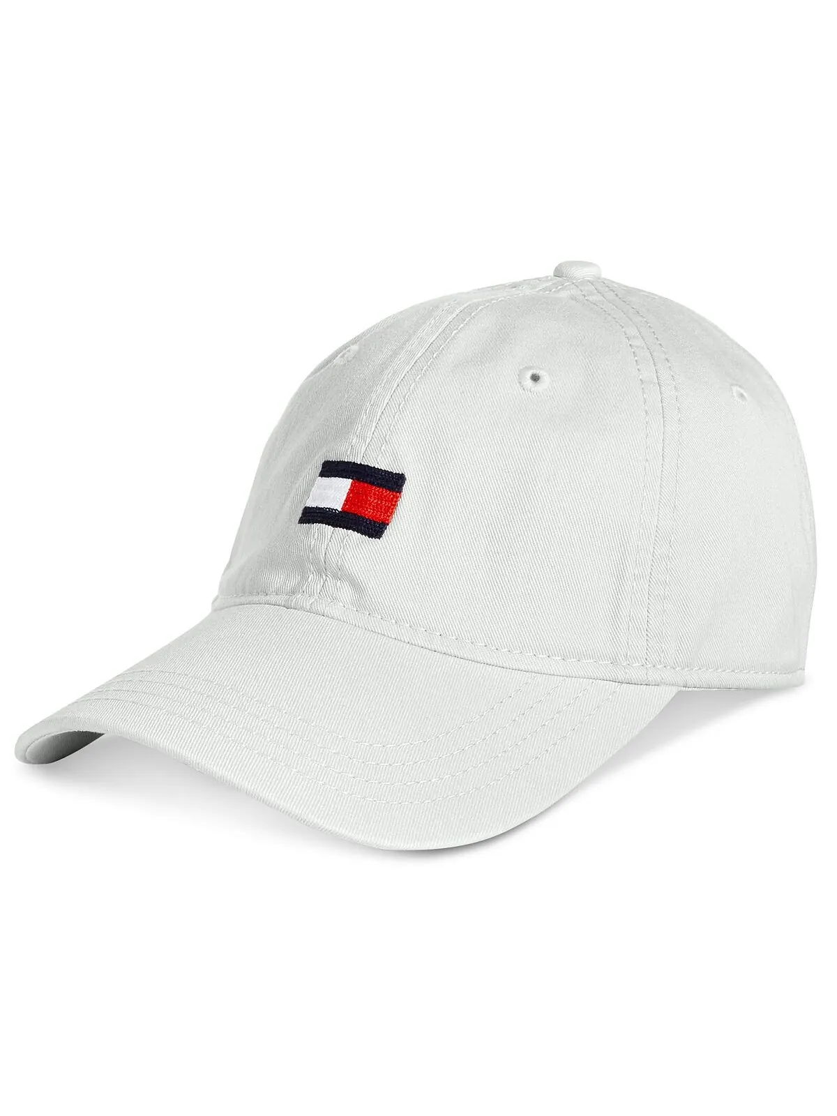 Мужская кепка Ardin с вышивкой Tommy Hilfiger — изображение 1 из 1, классический белый