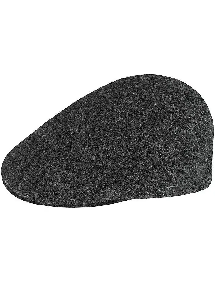 Мужские бесшовные шерстяные кепки 507 Ivy и кепки на плоской подошве Kangol — изображение 1 из 2, зеленый