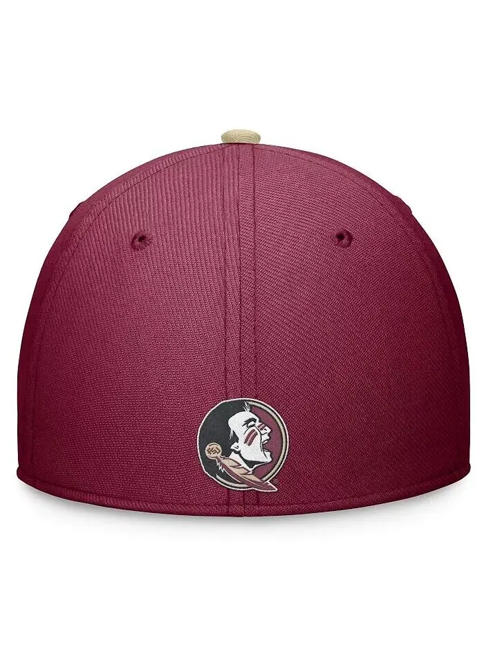Мужская гранатовая гибкая шляпа с галочкой Primetime Seminoles Florida State Seminoles Nike — изображение 2 из 4