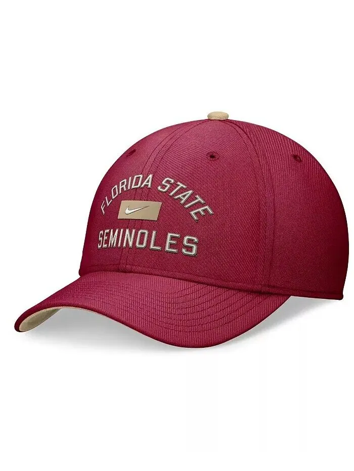 Мужская гранатовая гибкая шляпа с галочкой Primetime Seminoles Florida State Seminoles Nike — изображение 3 из 4