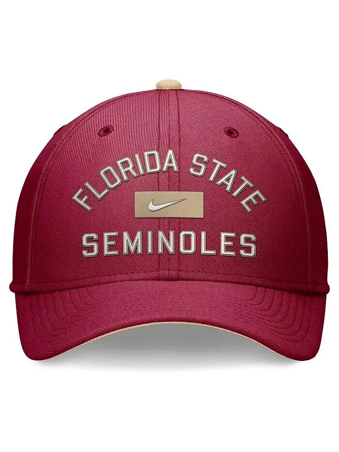 Мужская гранатовая гибкая шляпа с галочкой Primetime Seminoles Florida State Seminoles Nike — изображение 4 из 4
