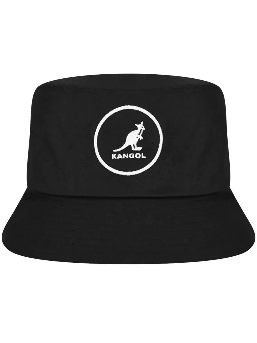 Мужская хлопковая панама Kangol — изображение 1 из 2, черный
