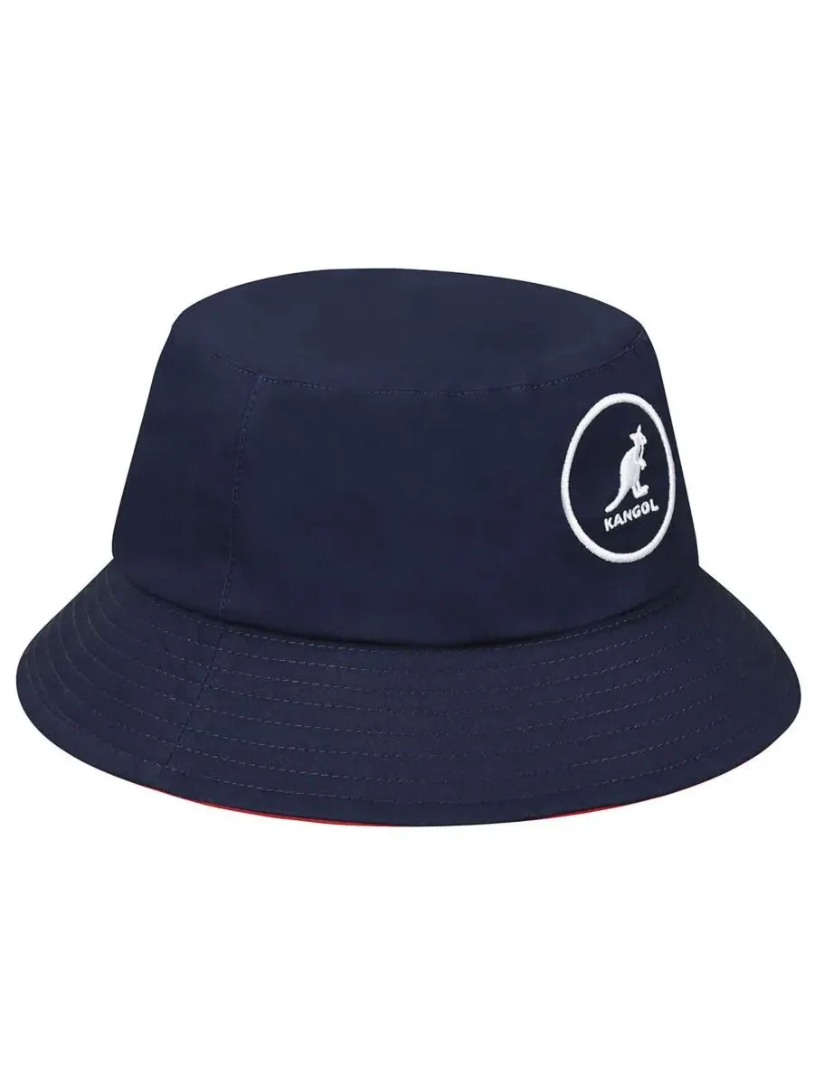 Мужская хлопковая панама Kangol — изображение 2 из 2, темно-синий