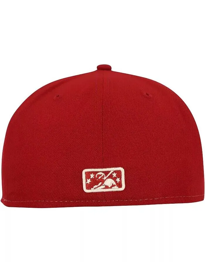 Мужская белая/красная шляпа Inland Empire 66ers Theme Night Redlands Pickers 59FIFTY New Era — изображение 4 из 4