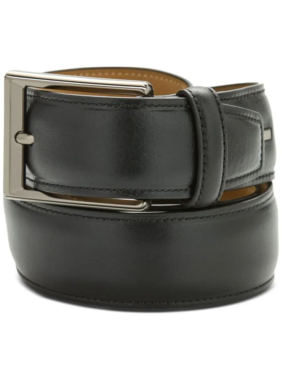 Perry Ellis Portfolio Мужской кожаный пояс Tokyo Brown