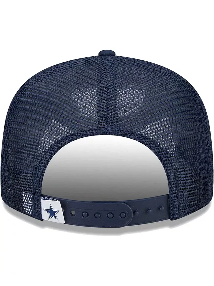 Бейсболка 9FIFTY Snapback Dallas Cowboys Main Trucker для подростков и взрослых — изображение 4 из 4, синий