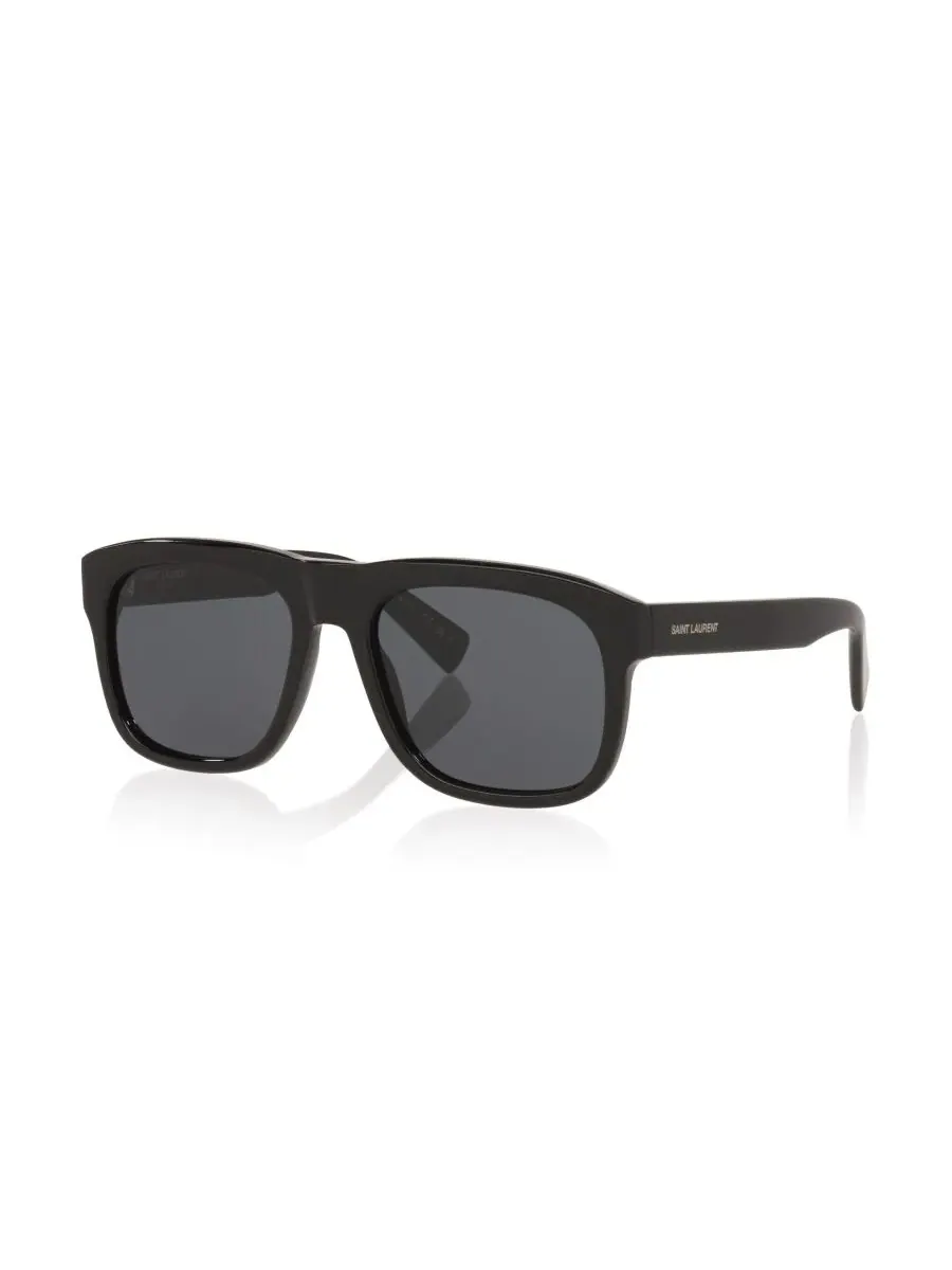 Мужские прямоугольные солнцезащитные очки, SL 558 YS000427 Saint Laurent