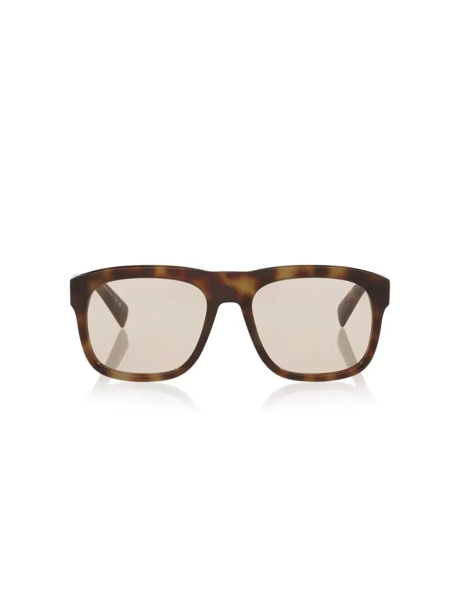 Мужские прямоугольные солнцезащитные очки, SL 558 YS000427 Saint Laurent — изображение 2 из 6, коричневый
