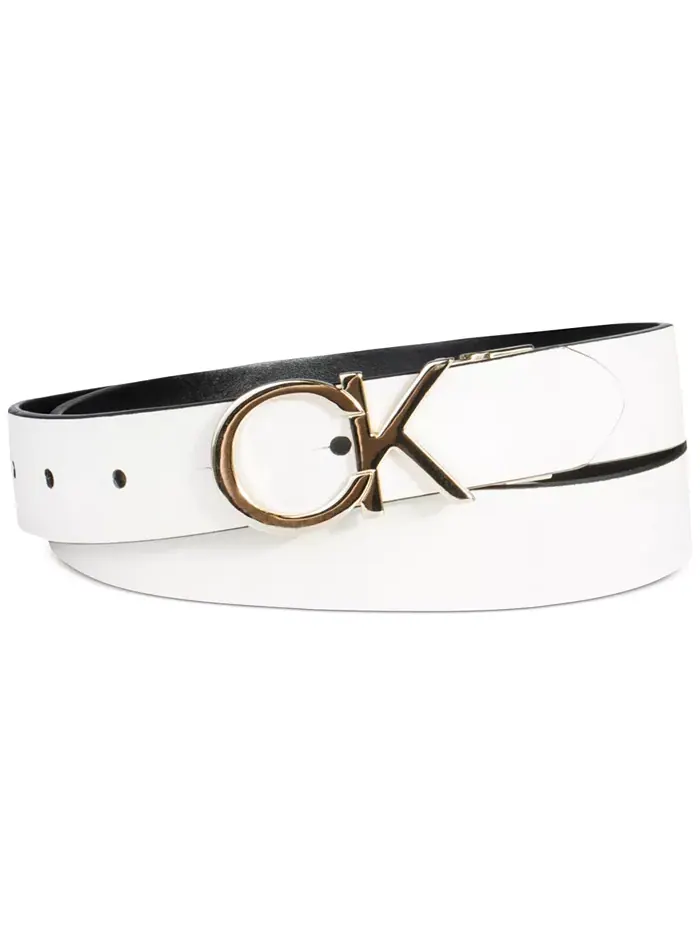 Женский реверсивный пояс с пряжкой Monogram Calvin Klein