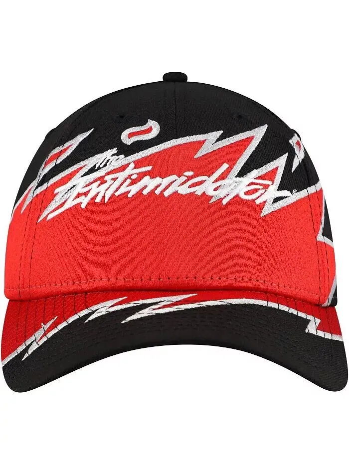 Мужская красная кепка Dale Earnhardt the Intimidator 9FORTY Snapback New Era — изображение 2 из 4, красный черный