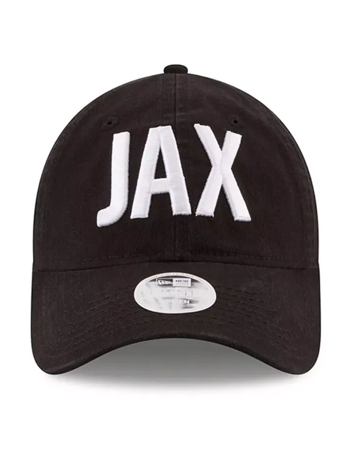 Женская регулируемая кепка Jacksonville Jaguars Hometown 9TWENTY черного цвета New Era — изображение 2 из 4