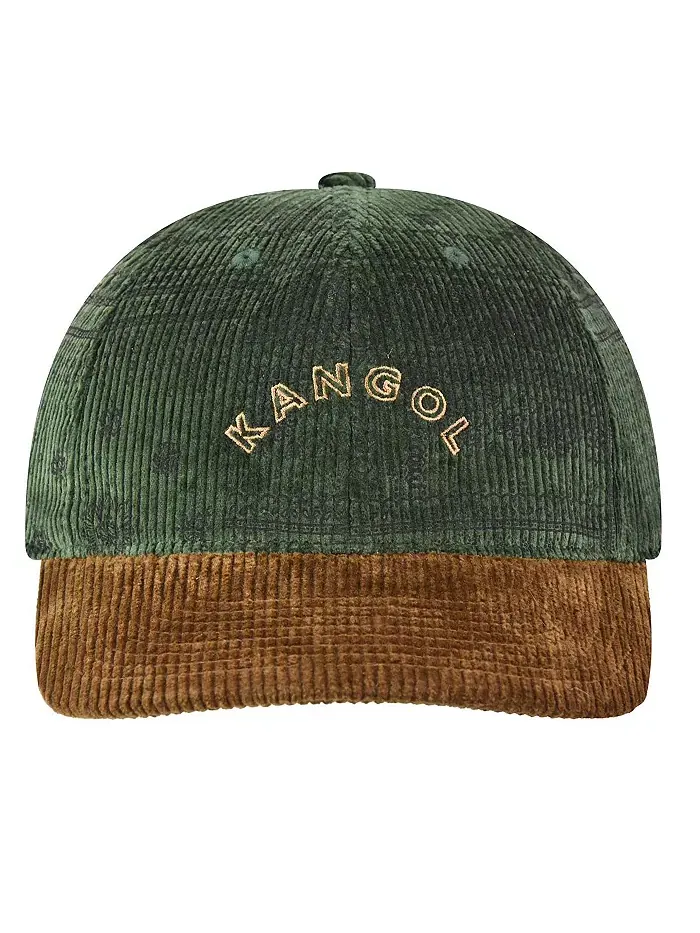 Мужская бейсболка FlexFit Cord Kangol — изображение 2 из 3, зеленый