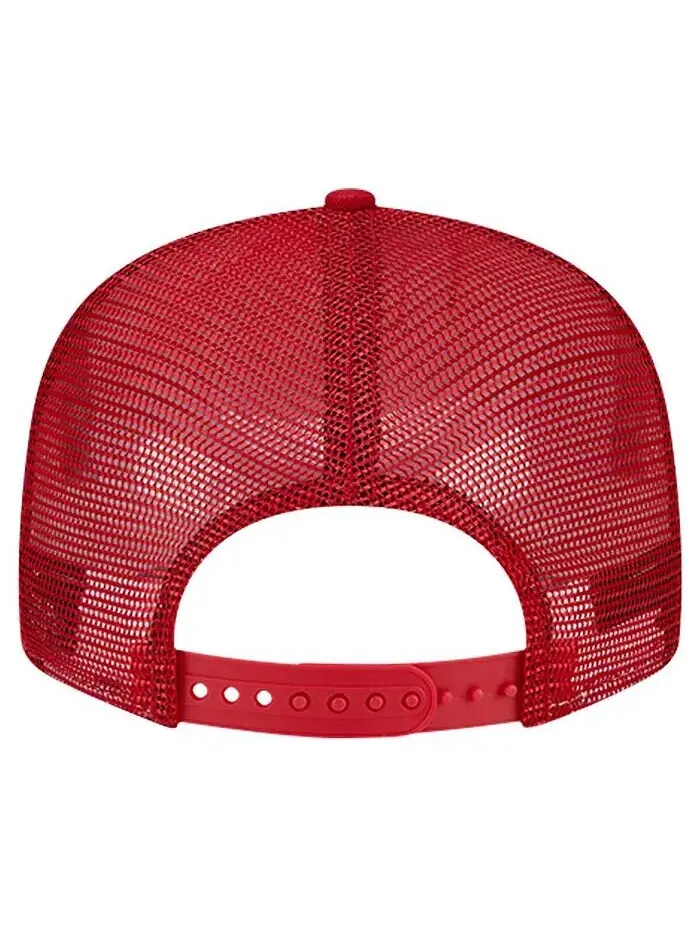 Мужская красная кепка St. Louis Cardinals Bikini Bottom Trucker 9FIFTY Snapback New Era — изображение 4 из 4, красный