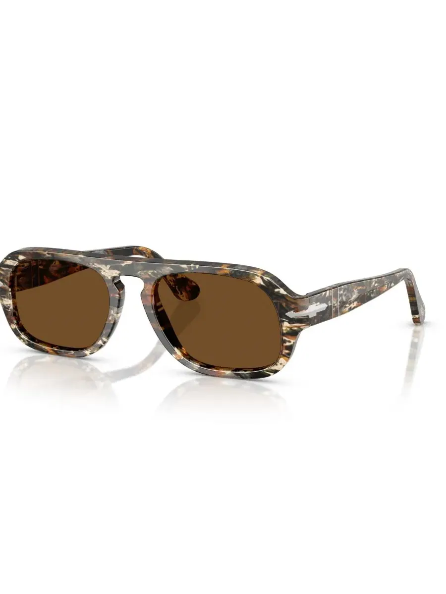 Солнцезащитные очки с поляризацией, ацетатная оправа, PO3369S Persol — черный