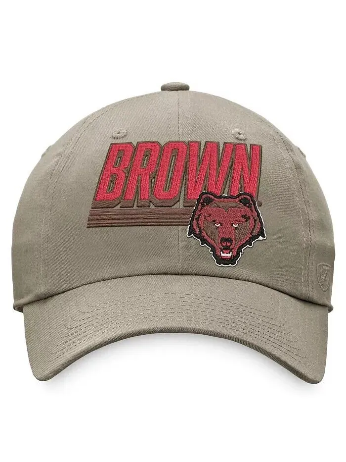 Мужская регулируемая шляпа цвета хаки Brown Bears Slice Top Of The World — изображение 2 из 3