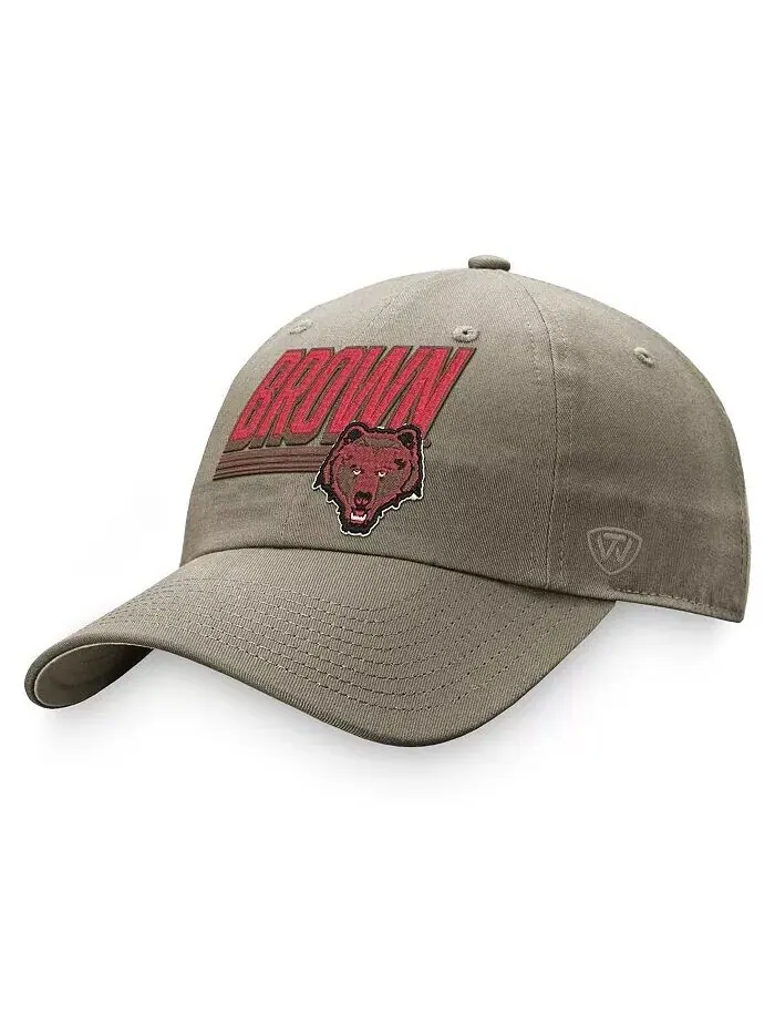 Мужская регулируемая кепка Brown Bears Slice цвета хаки Top of the World — изображение 1 из 3