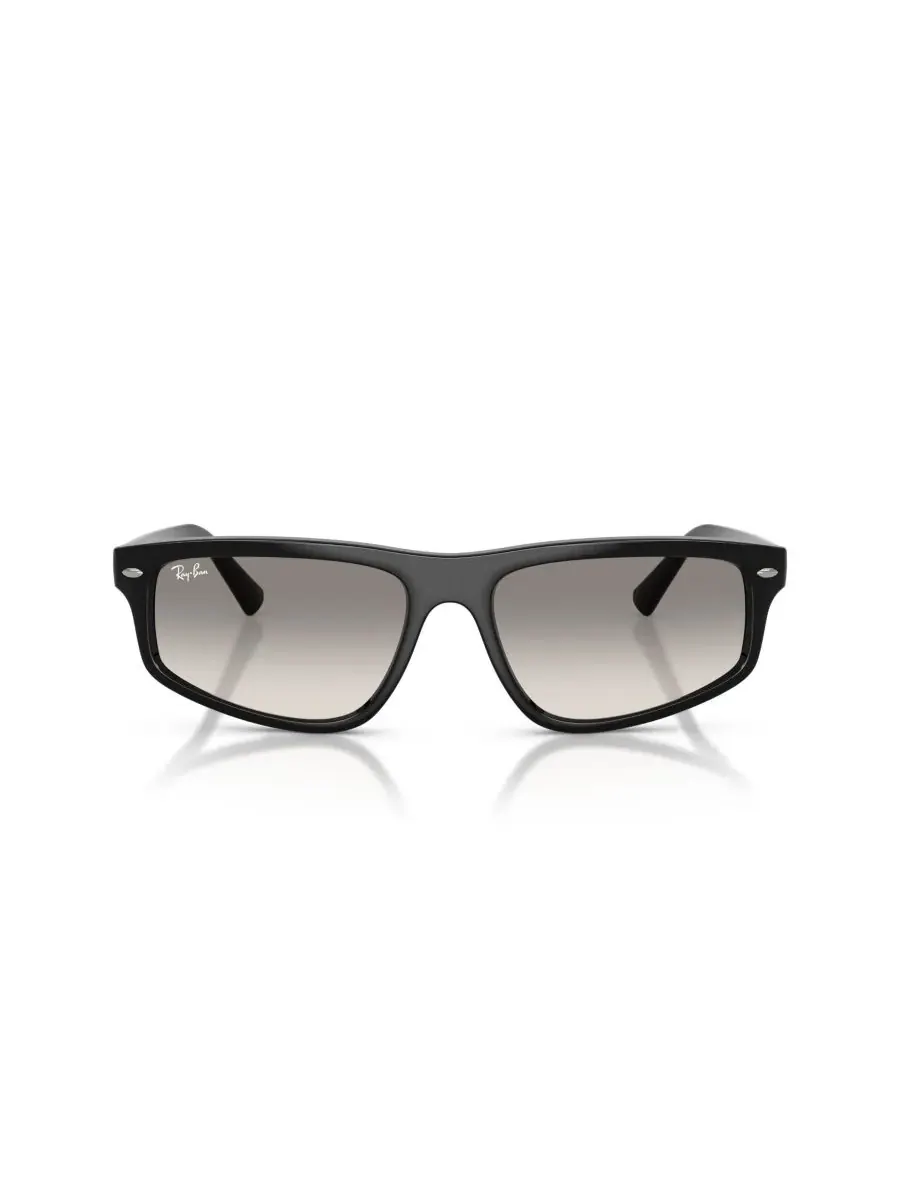Солнцезащитные очки унисекс с геометрическим рисунком, RB2225 Ray-Ban — изображение 2 из 7, черный