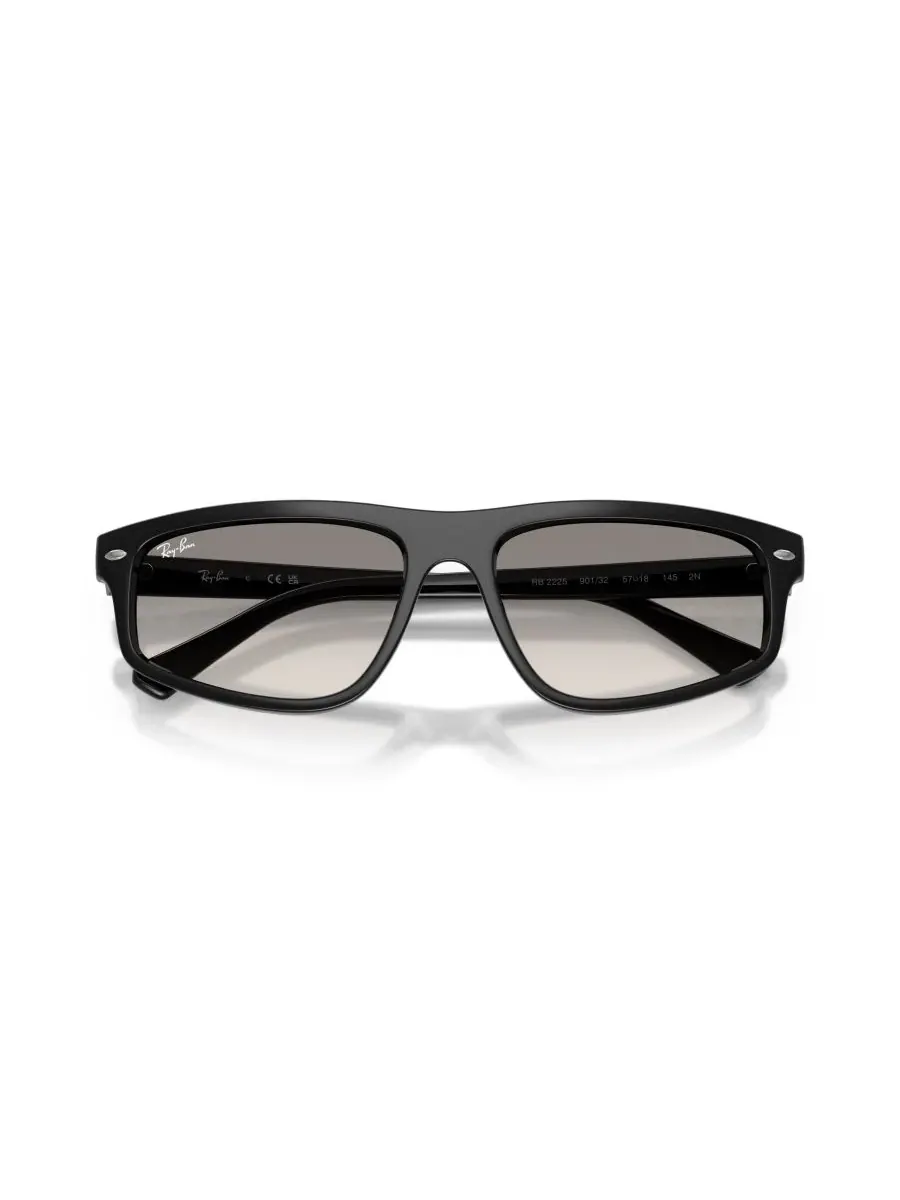 Солнцезащитные очки унисекс с геометрическим рисунком, RB2225 Ray-Ban — изображение 5 из 7, черный
