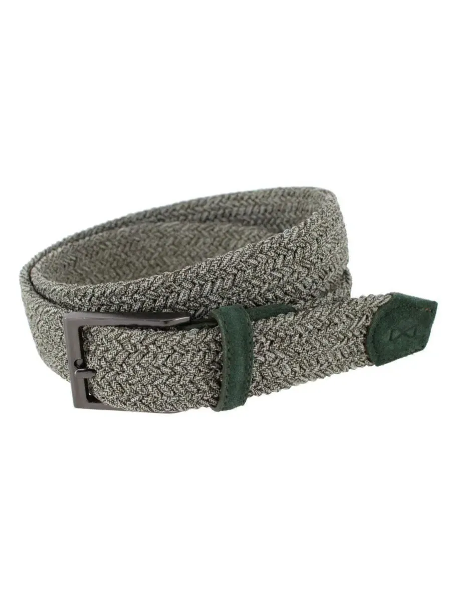 Мужской эластичный пояс для гольфа Madden Marble Weave 35 мм Trafalgar
