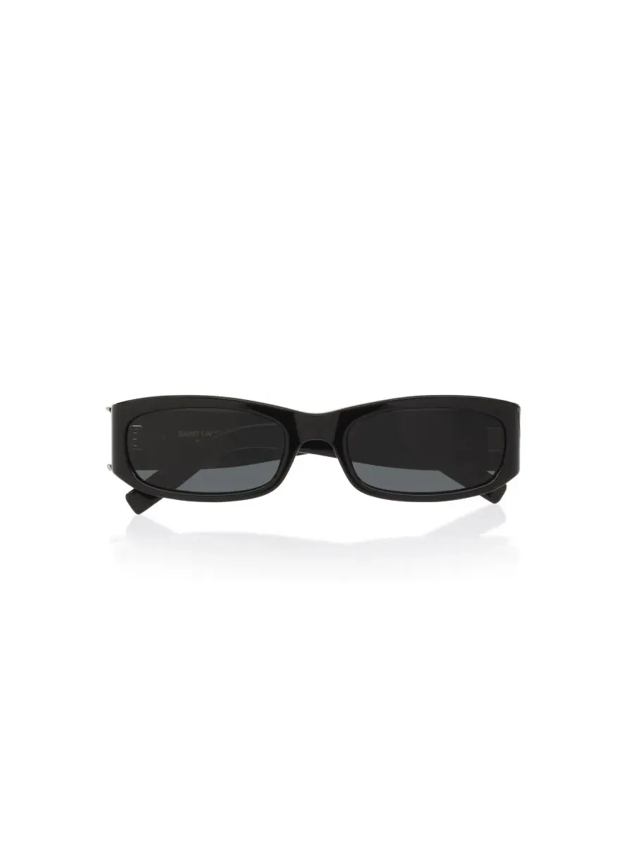 Солнцезащитные очки унисекс прямоугольной формы, SLM152 YS000914 Saint Laurent — изображение 5 из 6, черный
