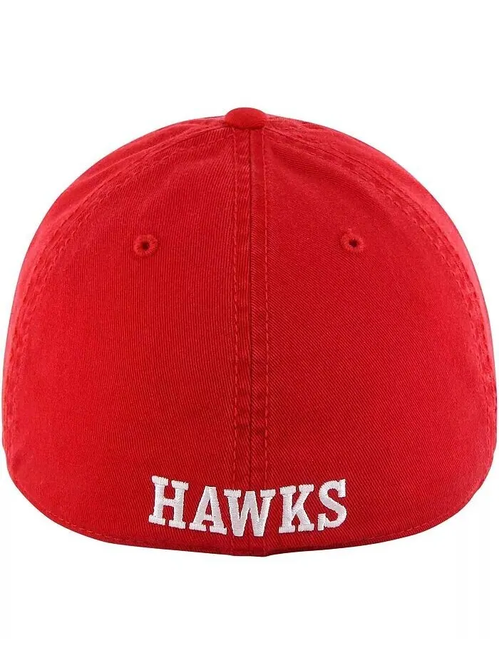 Мужская красная приталенная шляпа Atlanta Hawks Classic Franchise '47 Brand — изображение 2 из 2, красный