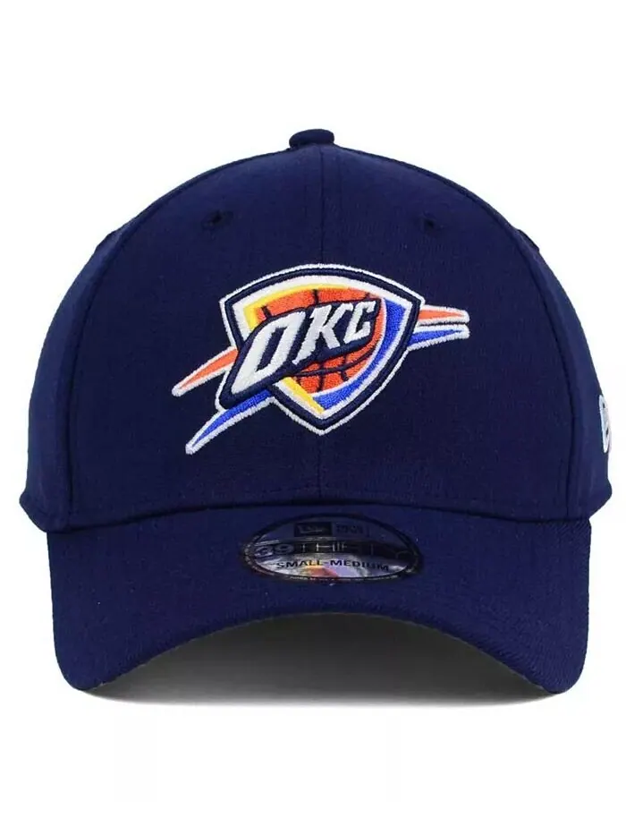 Классическая кепка Oklahoma City Thunder Team 39THIRTY New Era — изображение 2 из 6, темно-синий