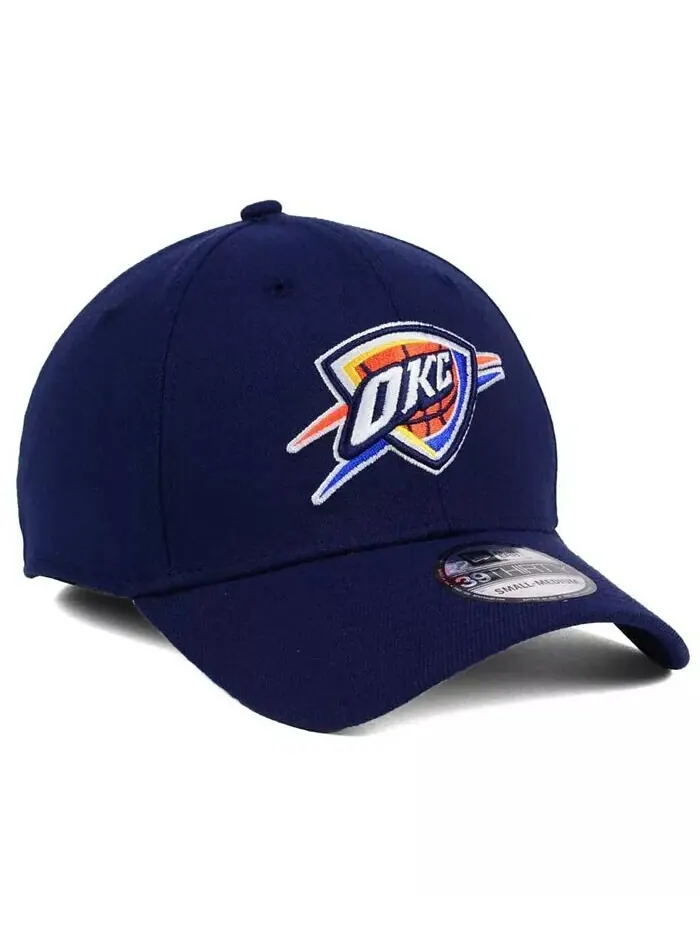 Классическая кепка Oklahoma City Thunder Team 39THIRTY New Era — изображение 3 из 6, темно-синий
