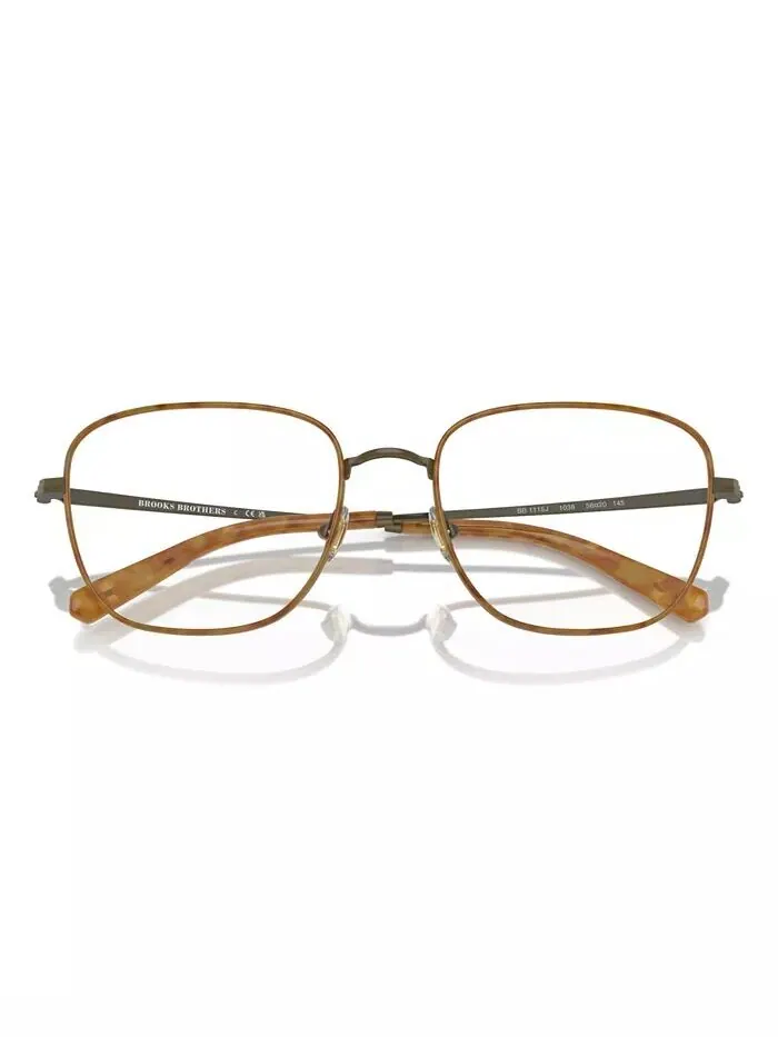 Мужские очки Brooks Brothers — изображение 4 из 8, золотистый