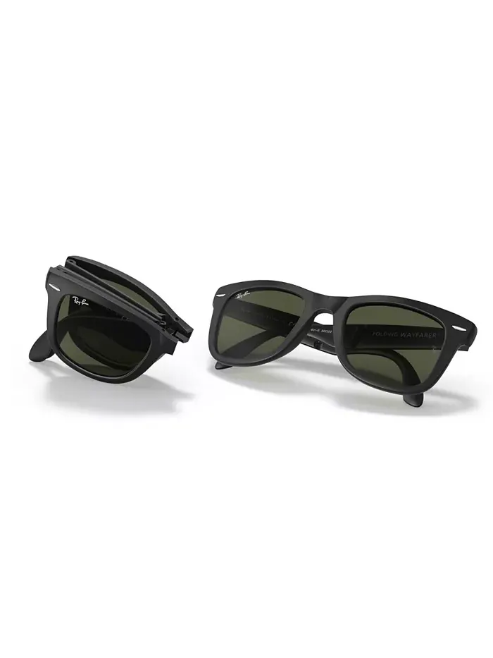 Солнцезащитные очки, RB4105 FOLDING WAYFARER Ray-Ban — изображение 6 из 7, коричневый
