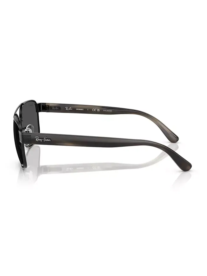 Унисекс поляризованные солнцезащитные очки, RB3751CH Ray-Ban — изображение 8 из 10, медь