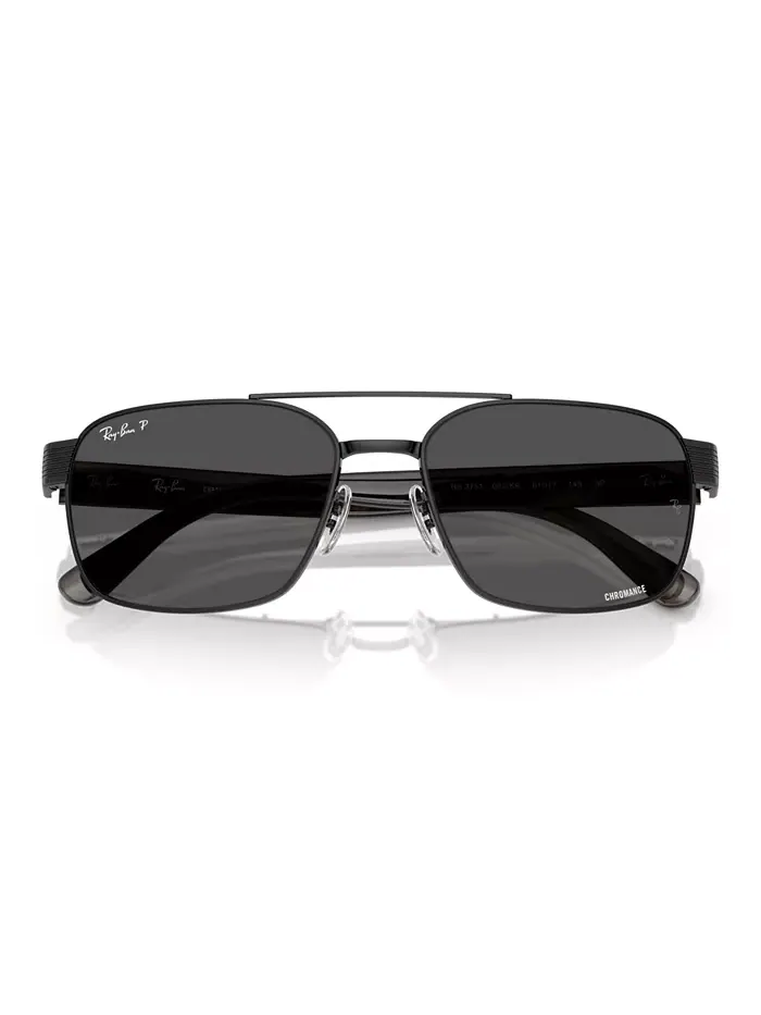 Унисекс поляризованные солнцезащитные очки, RB3751CH Ray-Ban — изображение 10 из 10, медь