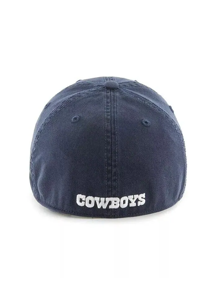 Мужская темно-синяя приталенная шляпа Dallas Cowboys Sure Shot Franchise '47 Brand — изображение 4 из 4, темно-синий