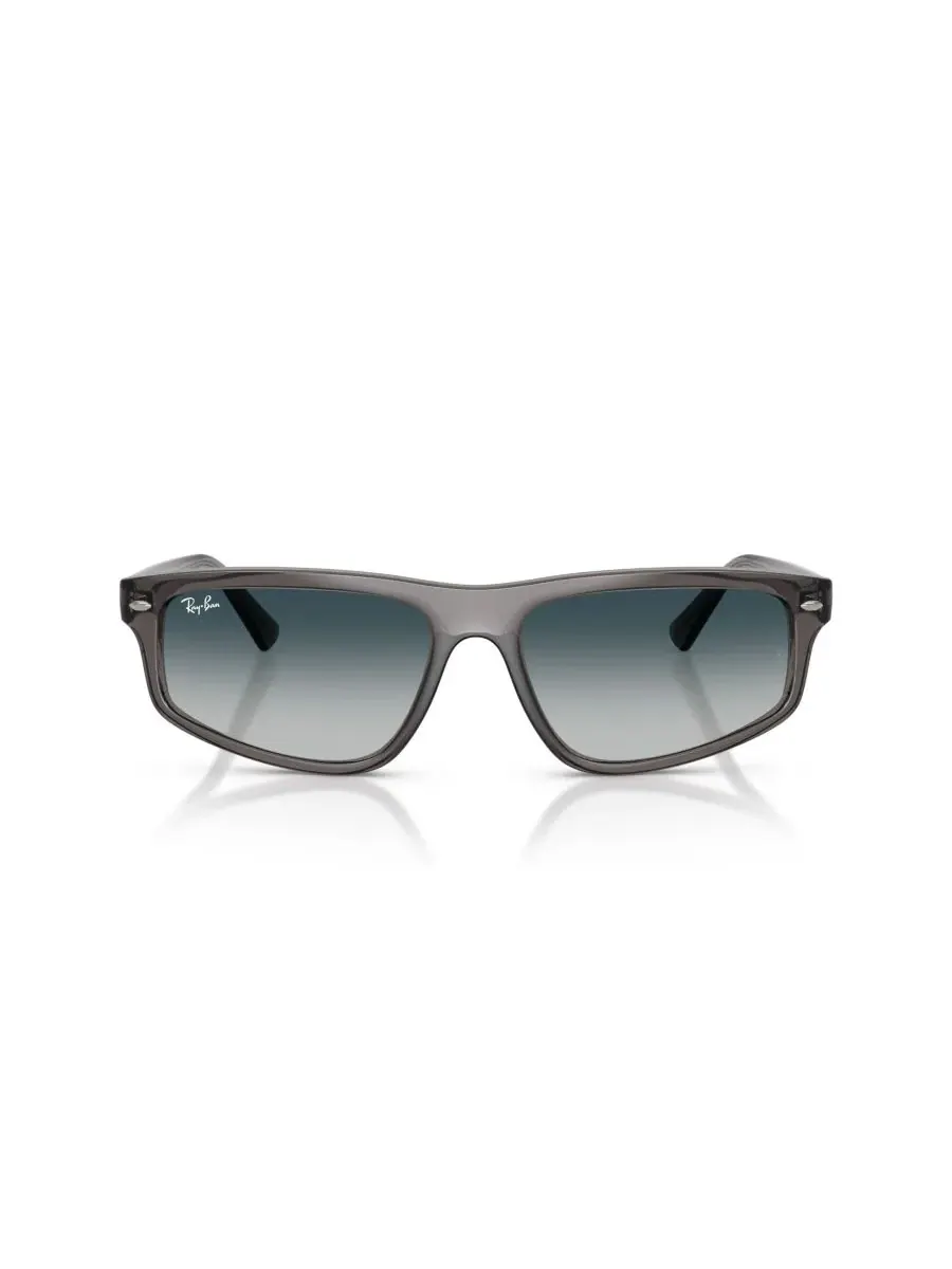 Солнцезащитные очки унисекс с геометрическим рисунком, RB2225 Ray-Ban — изображение 2 из 6, серый