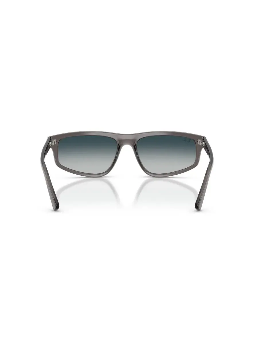 Солнцезащитные очки унисекс с геометрическим рисунком, RB2225 Ray-Ban — изображение 4 из 6, серый