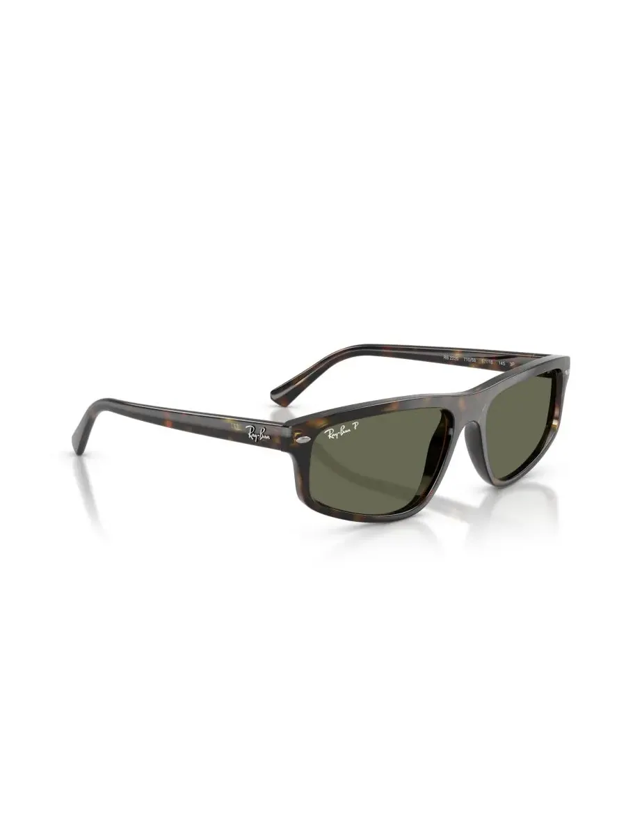Солнцезащитные очки унисекс с поляризацией, RB2225 Ray-Ban — изображение 6 из 7, коричневый