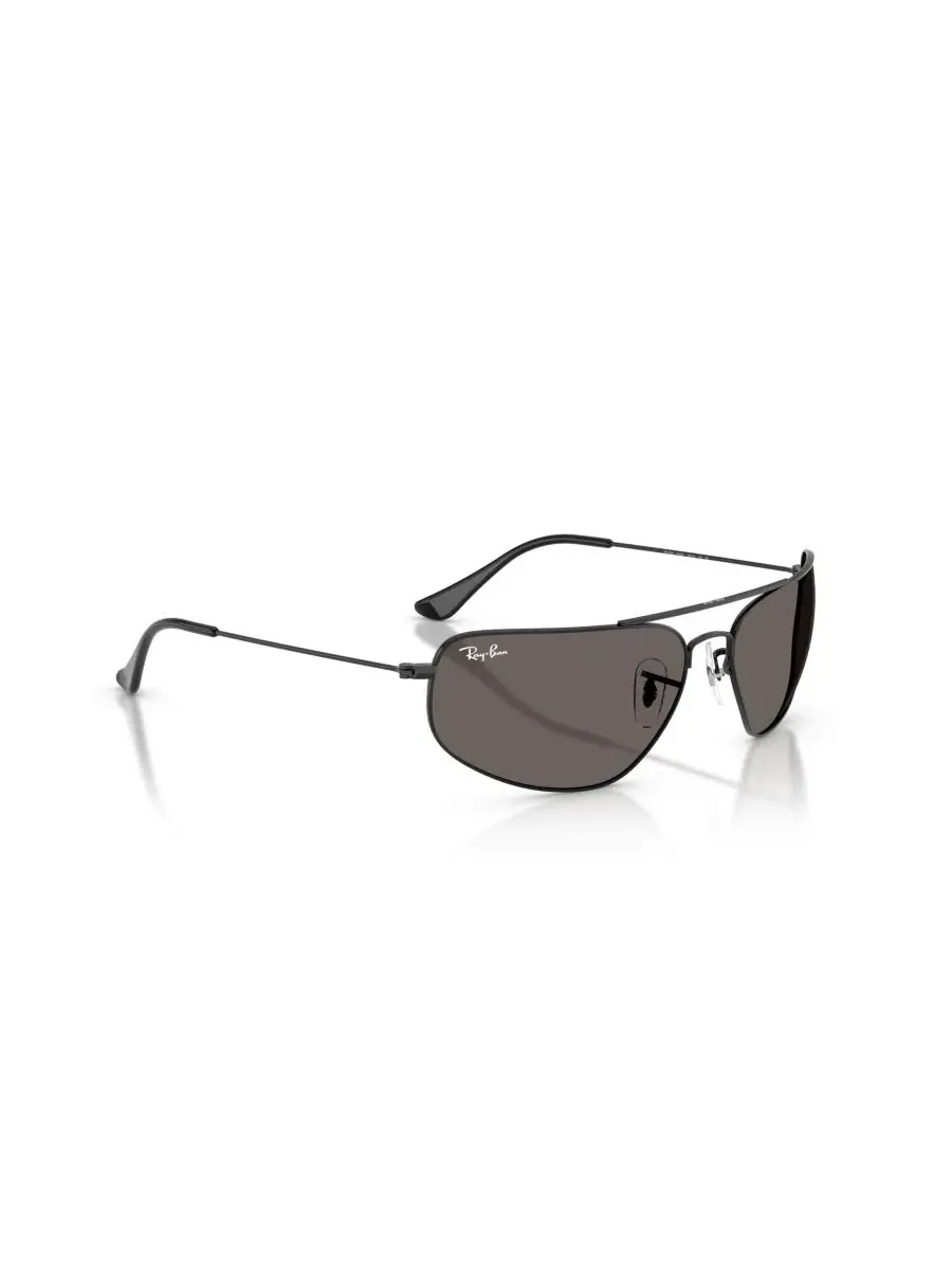 Солнцезащитные очки унисекс прямоугольной формы, RB3780 Ray-Ban — изображение 7 из 7, черный