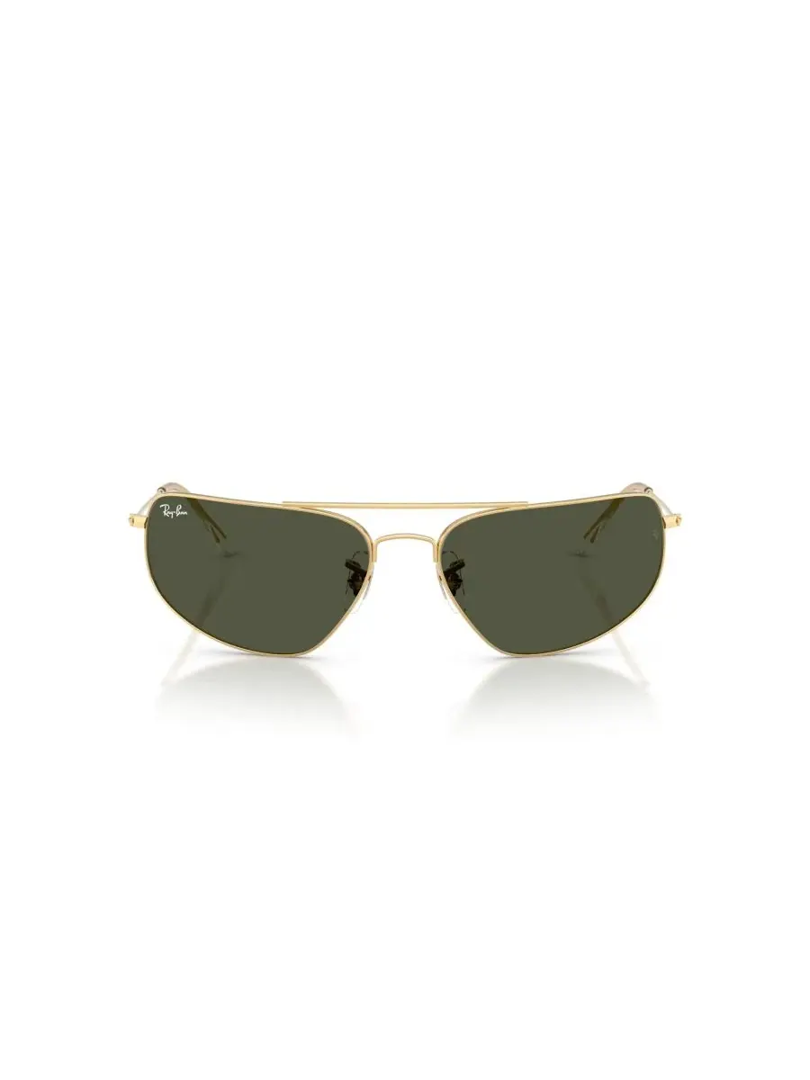 Солнцезащитные очки унисекс прямоугольной формы, RB3780 Ray-Ban, arista золото — изображение 2 из 7, золотистый