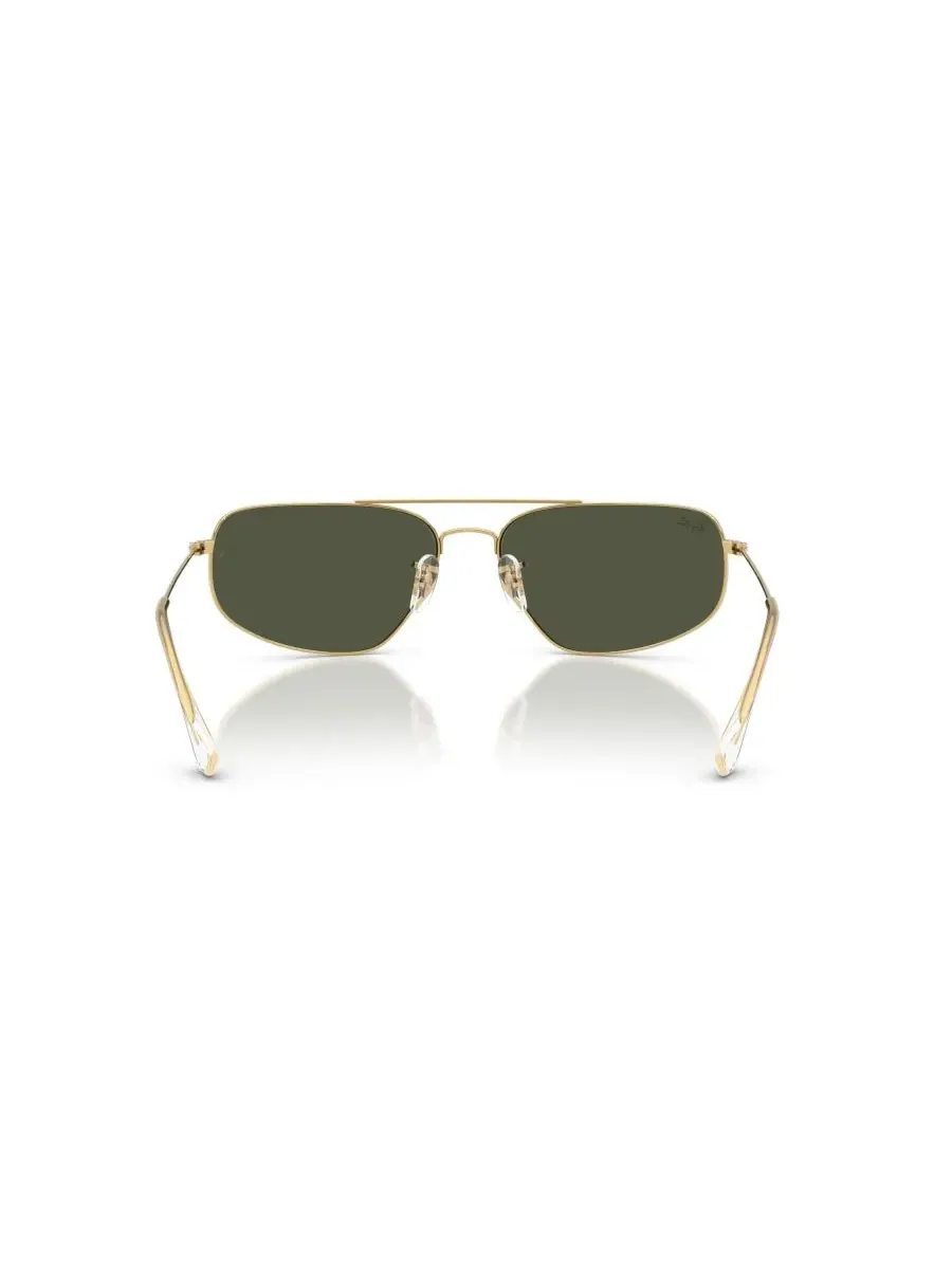 Солнцезащитные очки унисекс прямоугольной формы, RB3780 Ray-Ban, arista золото — изображение 4 из 7, золотистый