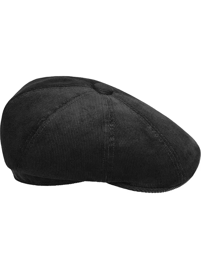 Мужская кепка Hawker Newsboy из корда Kangol — изображение 3 из 3, черный