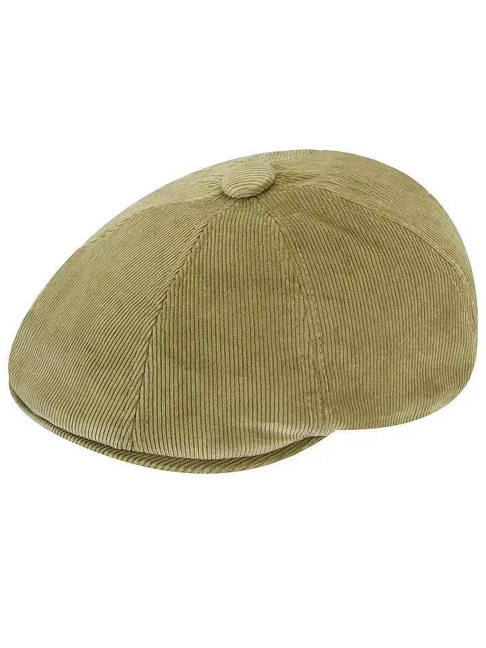 Мужская кепка Hawker Newsboy из корда Kangol — изображение 1 из 1, коричневый