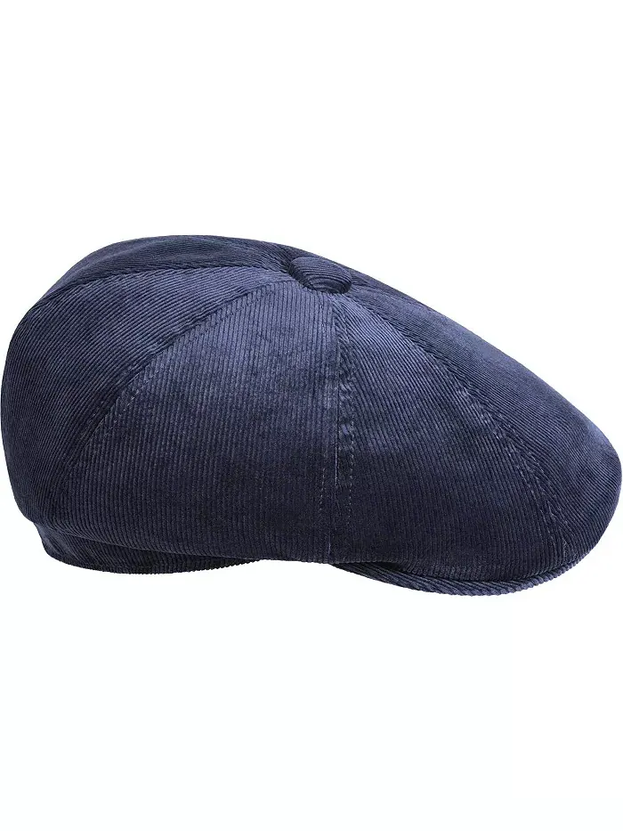 Мужская кепка Hawker Newsboy из корда Kangol — изображение 3 из 3, синий