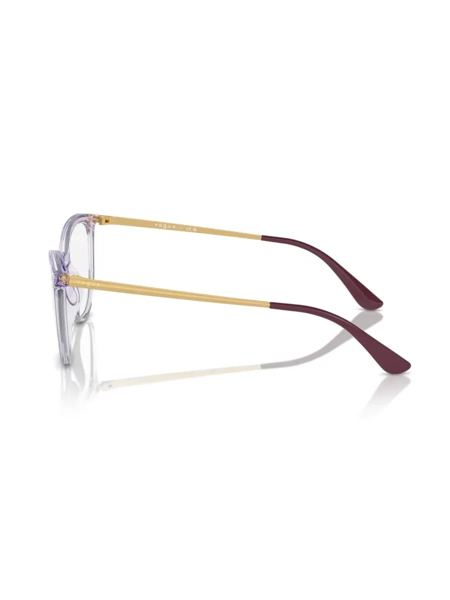 Очки женские VO5276 Vogue Eyewear — изображение 3 из 5, прозрачный фиолетовый