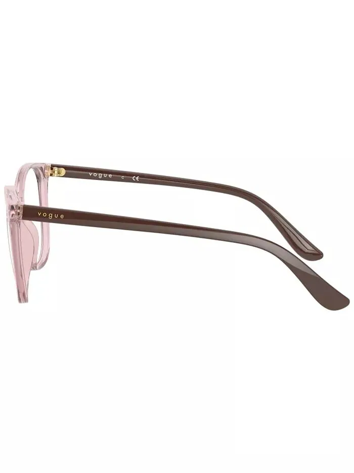 Женские прямоугольные очки Vogue Eyewear — изображение 3 из 4, бежевый