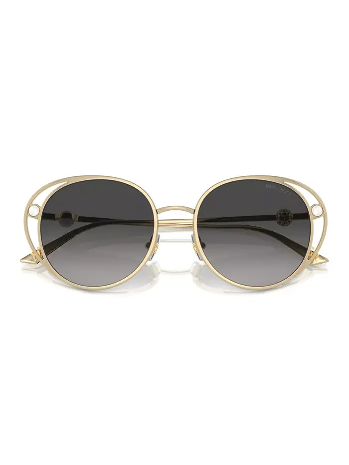 Женские солнцезащитные очки, JC4003HB Jimmy Choo — изображение 10 из 11, бледный золотистый