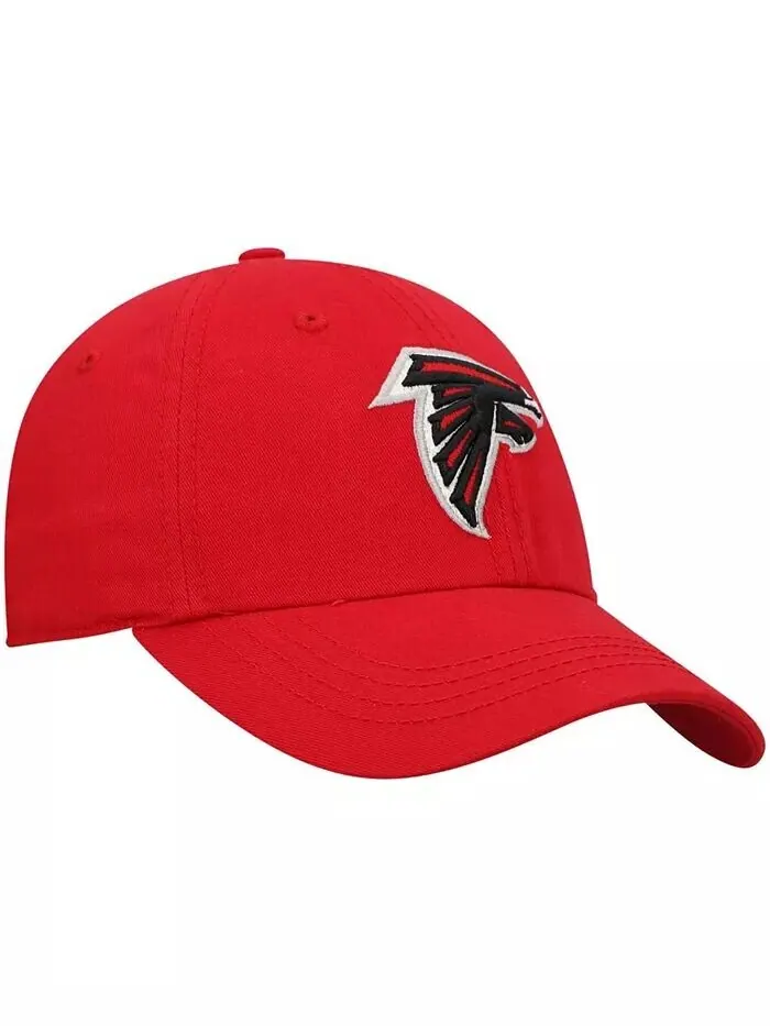 Женская красная регулируемая шапка Atlanta Falcons Miata Clean Up '47 Brand — изображение 3 из 4, красный