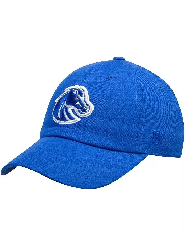 Мужская регулируемая шляпа с логотипом Royal Boise State Broncos Primary Top Of The World — изображение 1 из 2, королевский