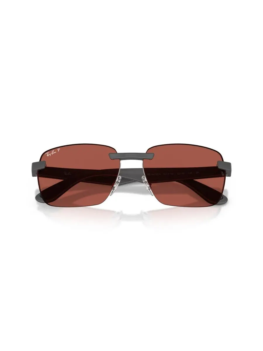 Солнцезащитные очки унисекс с поляризацией, RB4470CH Ray-Ban — изображение 5 из 7, песочный серый