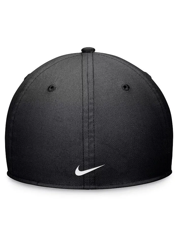 Мужская черная кепка Miami Marlins Evergreen Performance Flex Hat Nike — изображение 4 из 4, черный
