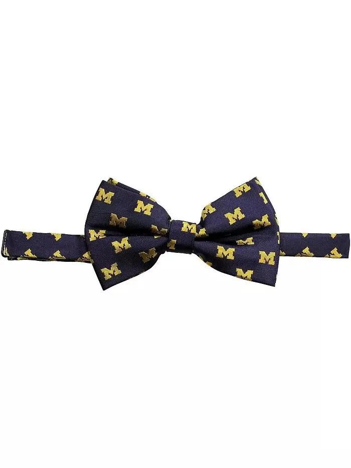 Мужской галстук-бабочка Michigan Wolverines Eagles Wings — изображение 1 из 3, темно-синий